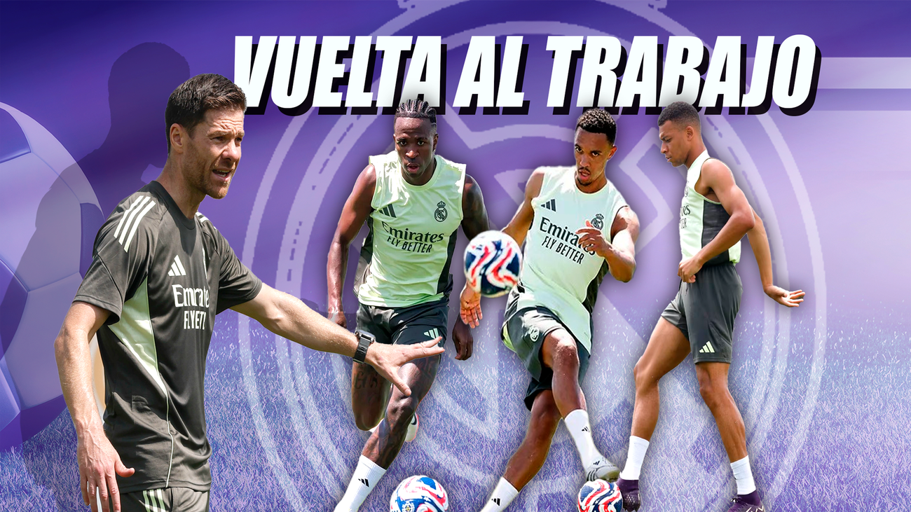 Xabi Alonso empieza desde cero su proyecto en el Real Madrid