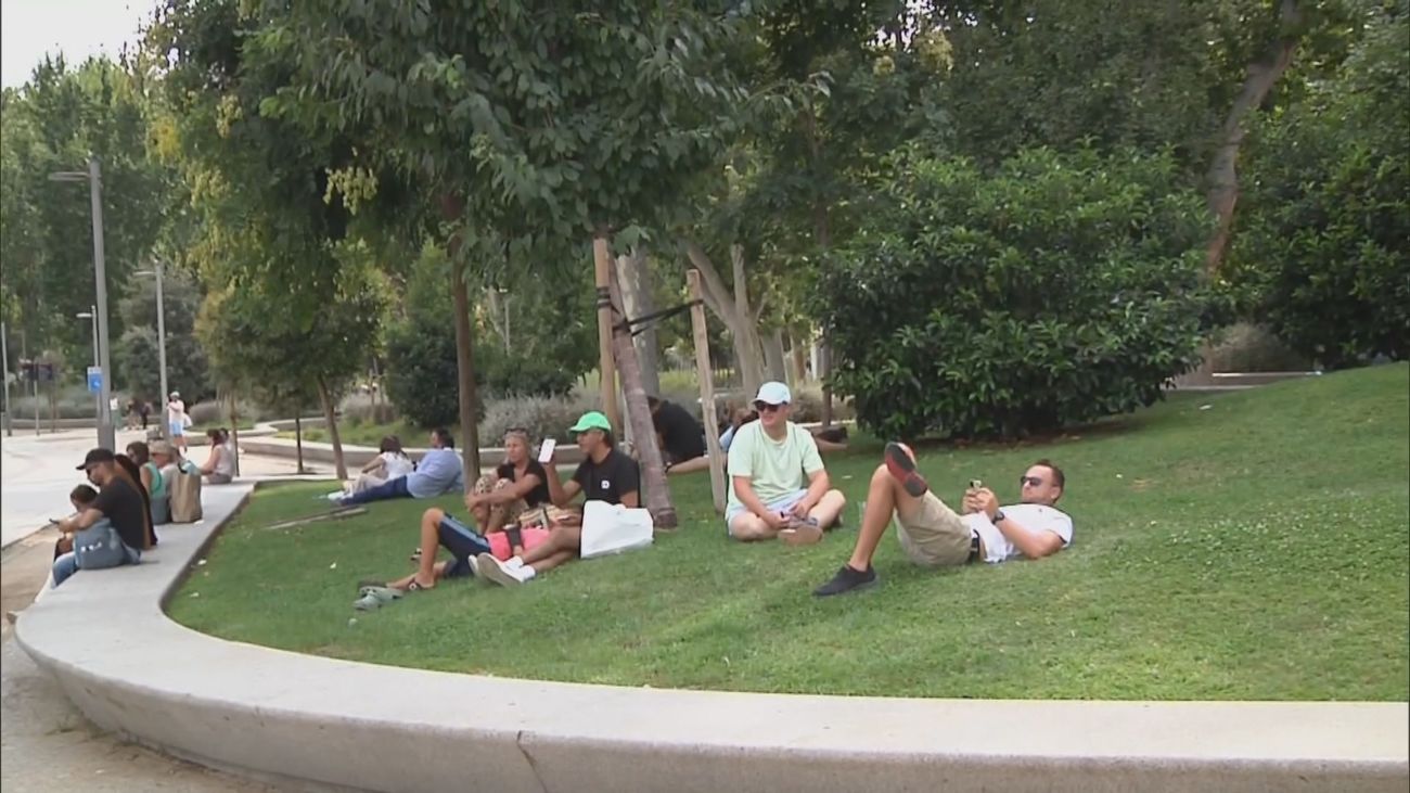Ola de calor en Madrid