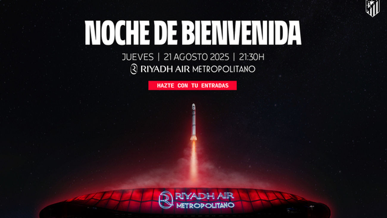 La 'Noche de bienvenida 2025' aterriza en estadio Metropolitano