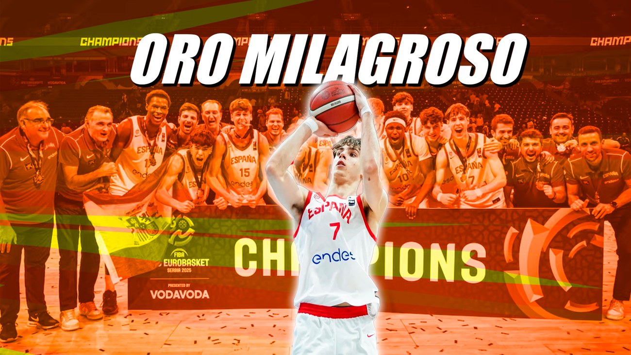 La Selección española sub'18, oro épico en el Campeonato de Europa