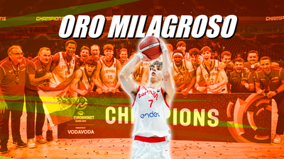 La Selección española sub'18, oro épico en el Campeonato de Europa