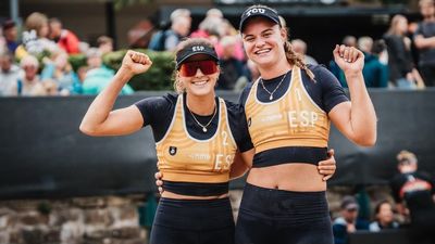 Tania Moreno y Daniela Álvarez terminan sin medalla en el Europeo de vóley playa