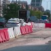 Cortados al tráfico los carriles centrales de la Castellana entre Sinesio Delgado y el Nudo Norte