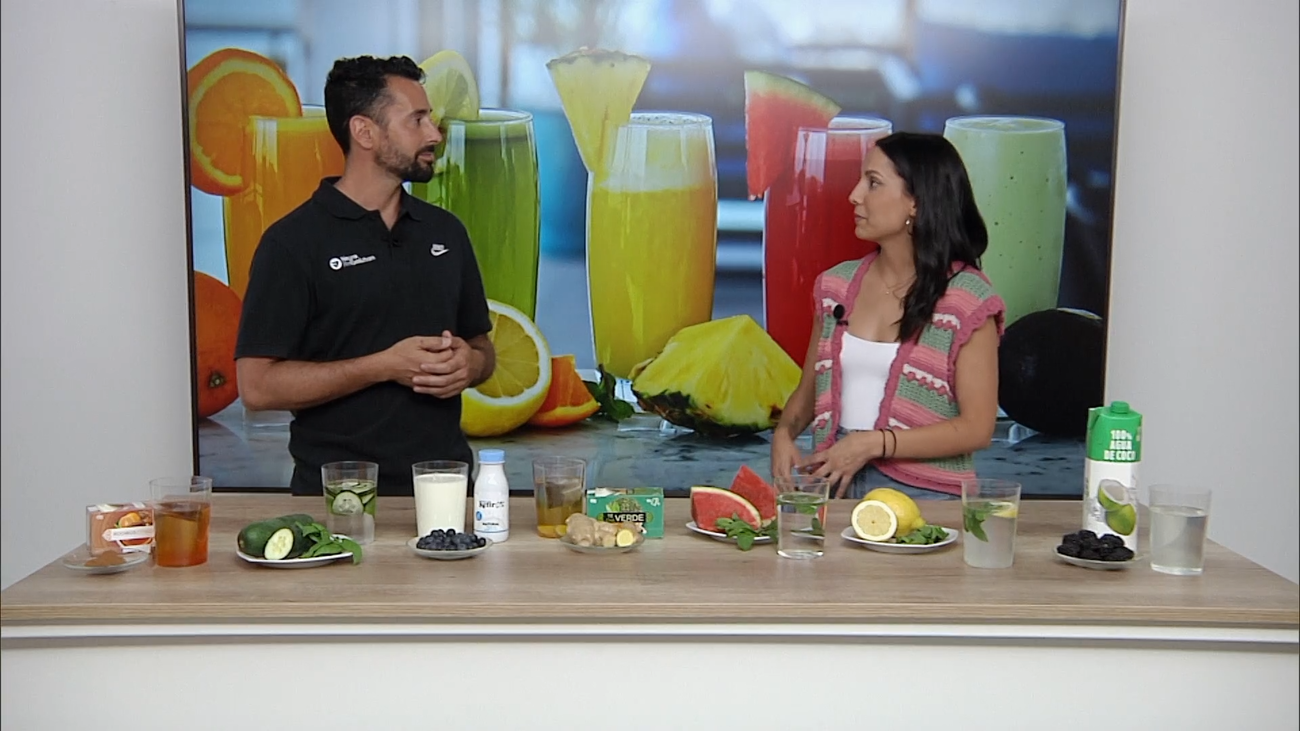 Ideas de bebidas saludables para este verano