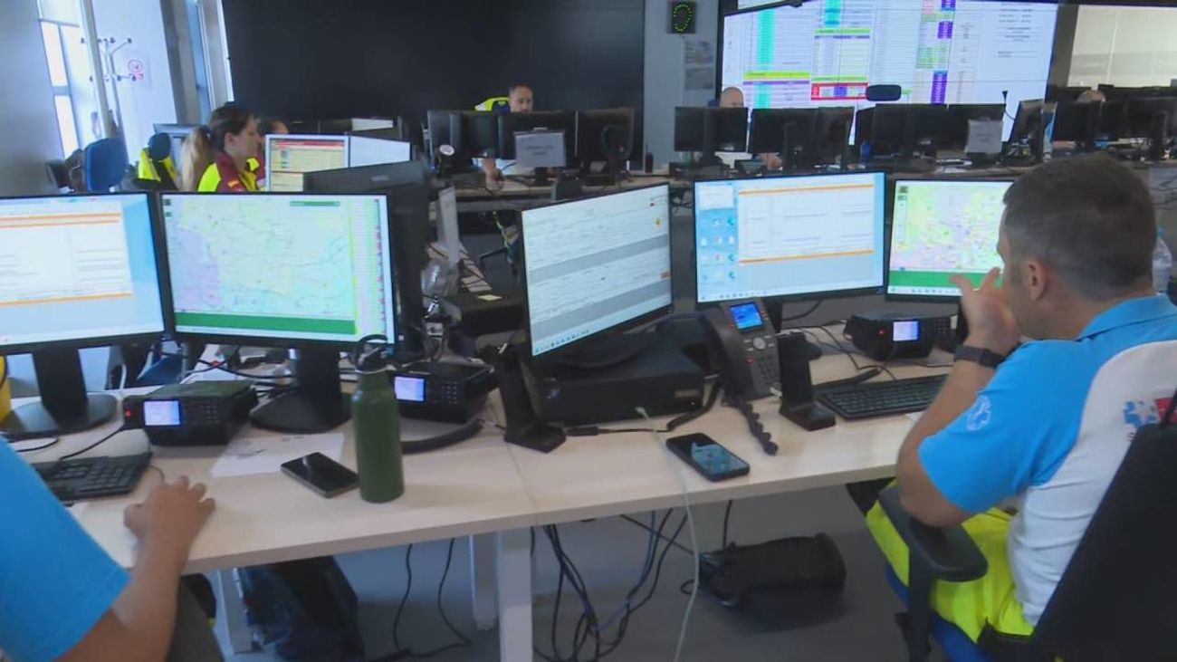 Así funciona el cuartel general del SUMMA 112 en el Hospital Zendal