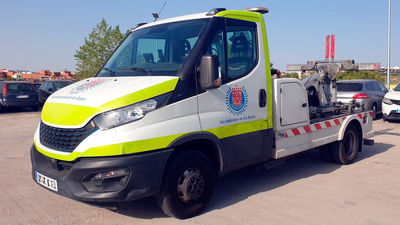 San Sebastián de los Reyes 'limpia' sus calles y polígonos industriales de vehículos abandonados