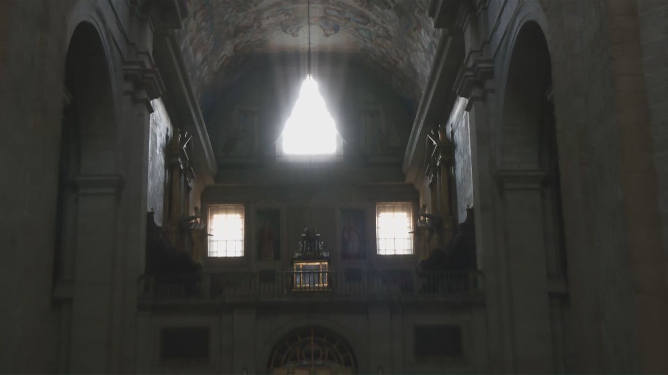 Madrid Directo graba en exclusiva un evento solar inédito en el Monasterio de San Lorenzo de El Escorial
