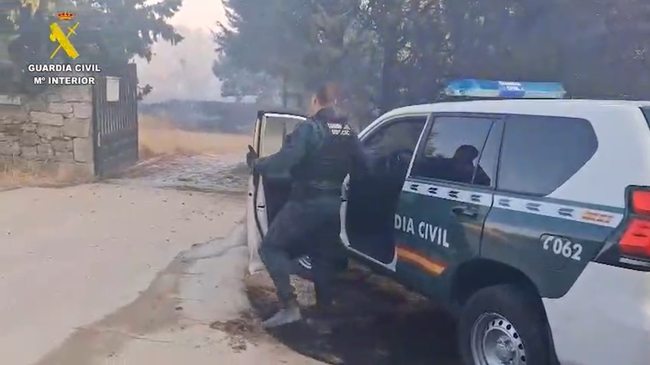 Tres detenidos y un investigado por provocar varios incendios en la Comunidad de Madrid