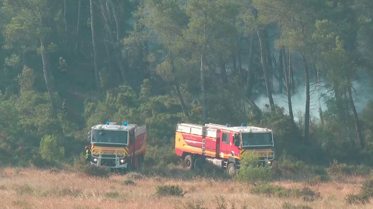 El incendio de Francia, con 16.000 hectáreas arrasadas, el peor desde 1949