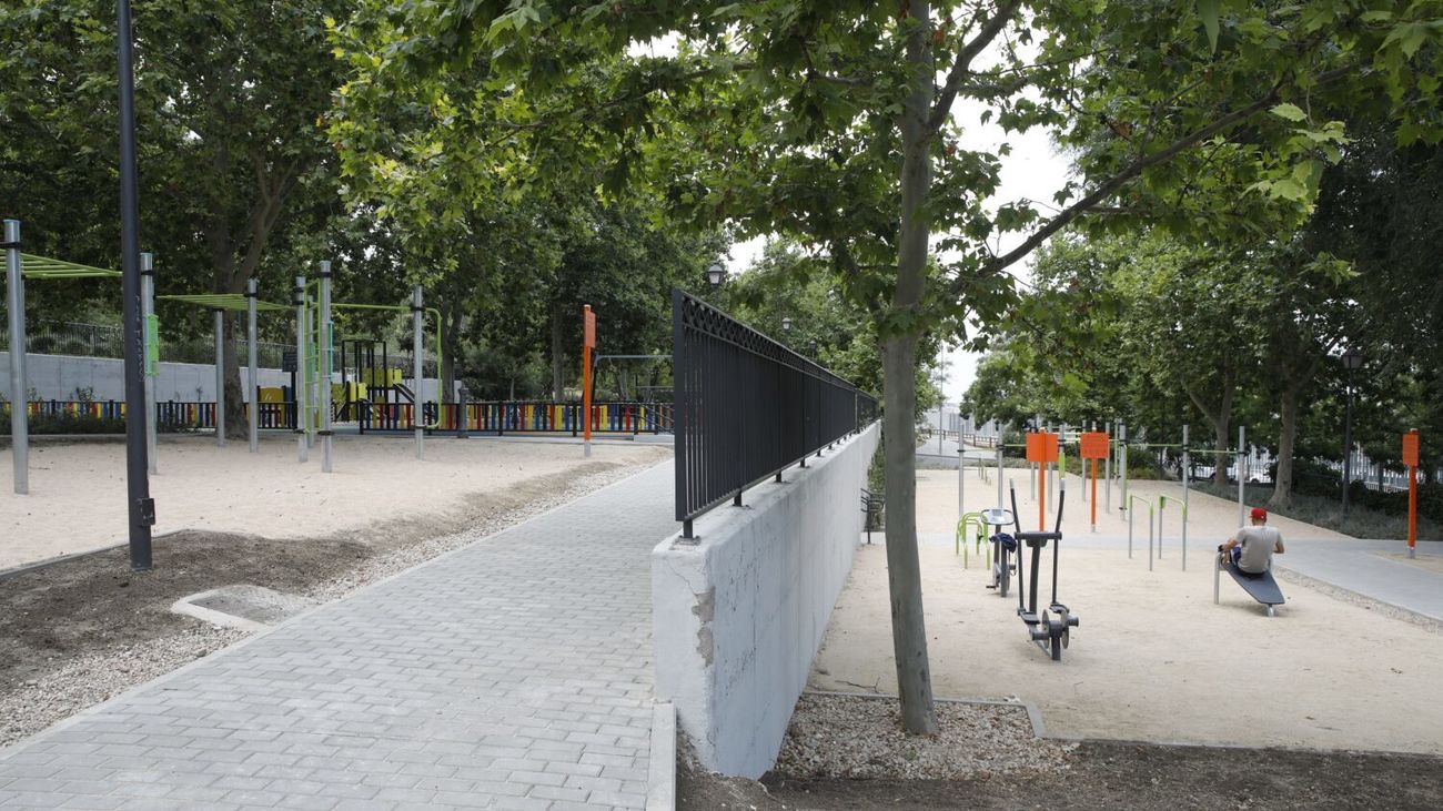 Parque Viña de Entrevías, en Puente de Vallecas