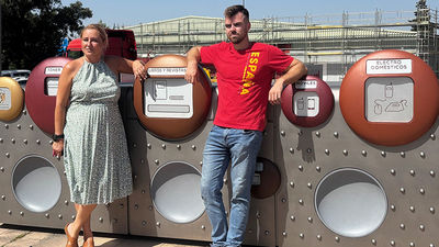Torrelodones instala los dos primeros puntos limpios en las inmediaciones del Polideportivo y Casa de Cultura