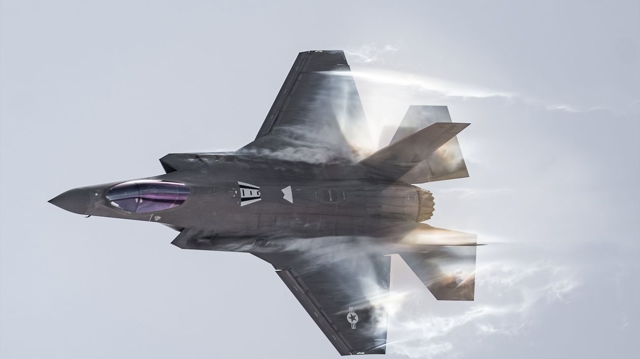 Avión de combate F-35 de fabricación estadounidense