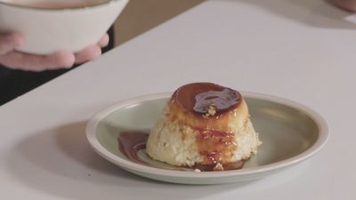 Sabor a Madrid: flan de queso en Chapinería