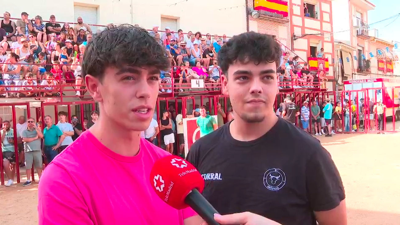 Tielmes despide sus fiestas con encierros, música y una traca final por todo lo alto