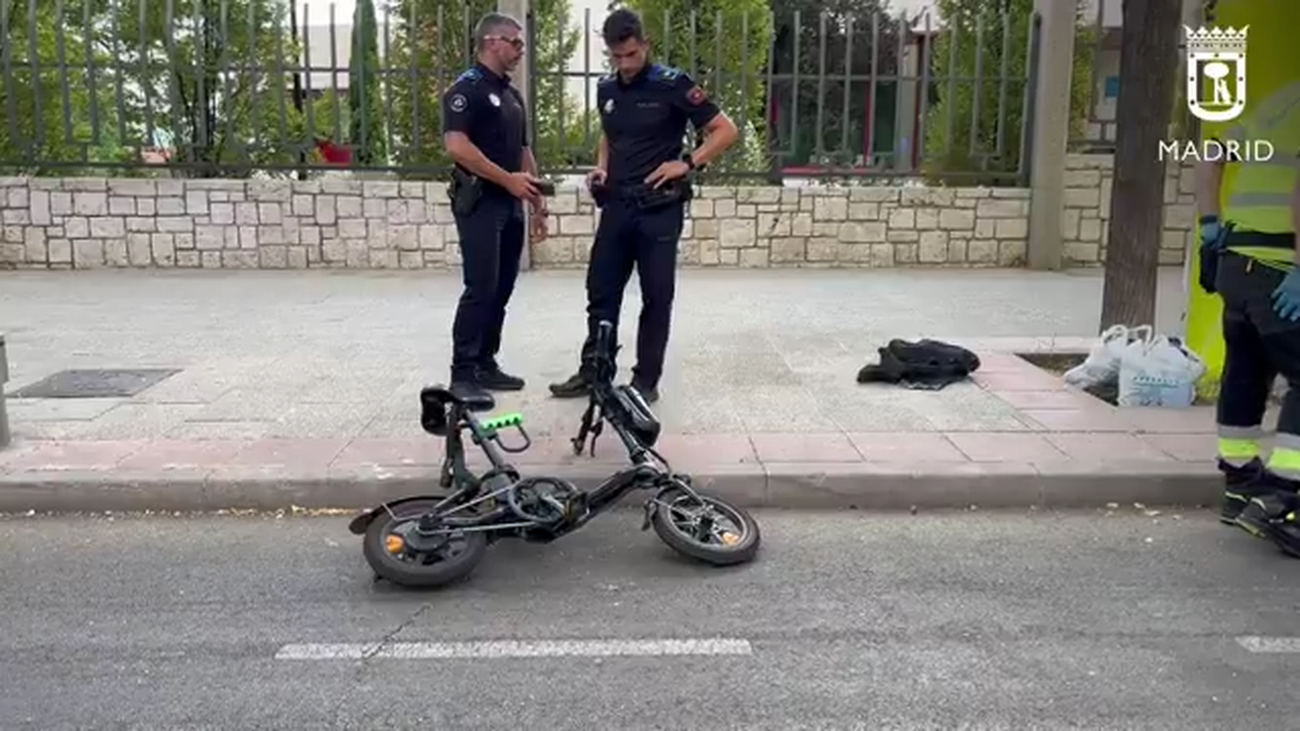 Ingresado en el Hospital Clínico de Madrid un hombre en estado grave tras caer con su bicicleta