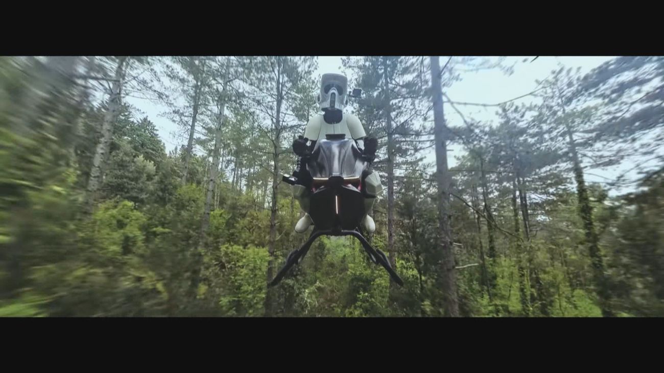 La primera moto voladora del mundo, inspirada en Star Wars, a la venta