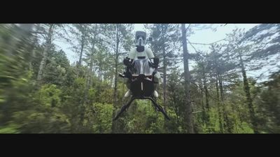 La primera moto voladora del mundo, inspirada en Star Wars, a la venta