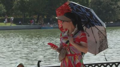 Nueva bajada de temperaturas este jueves en Madrid  con máximas de 28 grados