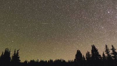 Así se ven Las Perseidas desde el Cerro de Valdemartín