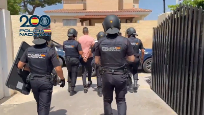 Detienen en Benidorm a dos fugitivos reclamados por Francia que se escondían en un chalé 'fortaleza'