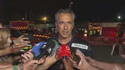 Novillo y la Delegación del Gobierno señalan causas naturales como posible origen del incendio de Tres Cantos