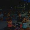 Yoga al atardecer, una propuesta relajante e innovadora en el Parque de Santander