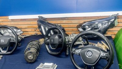 Robaron más de 50 coches en Madrid y Guadalajara para venderlos por piezas en Marruecos