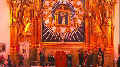 El bombero Manuel Cerrillo bajará la Virgen de la Paloma, como lo hizo su padre