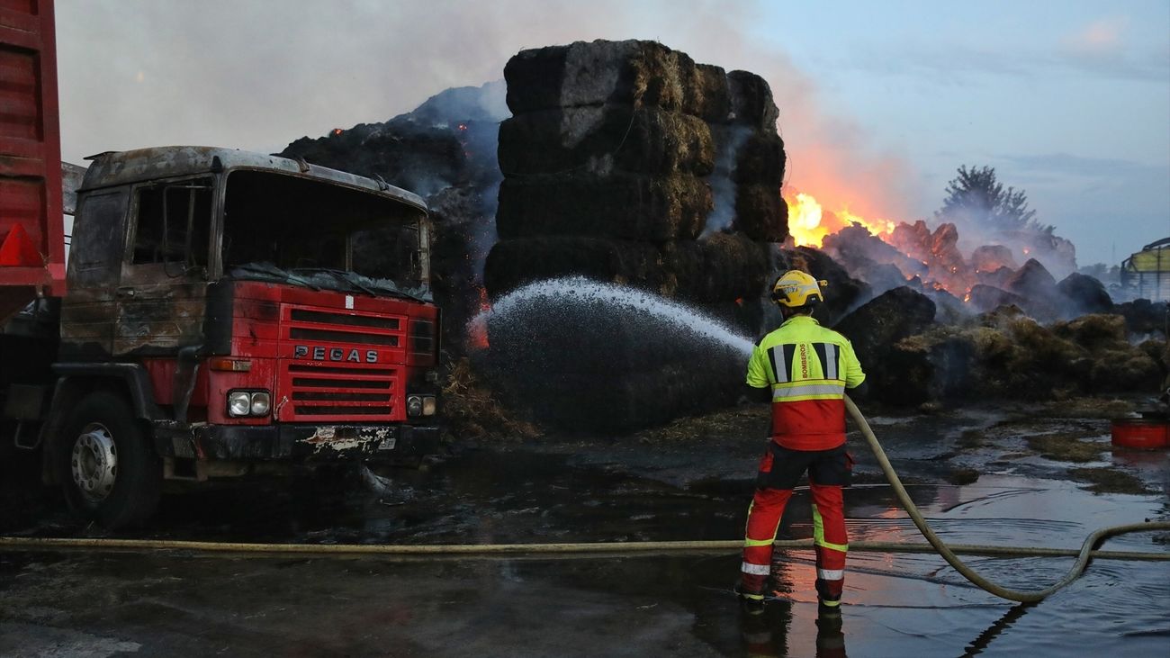 Perimetrados los incendios en Toledo mientras Cáceres y Asturias siguen en llamas