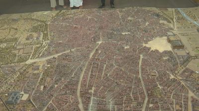 La maqueta histórica de Gil de Palacio volverá a exhibirse tras su restauración