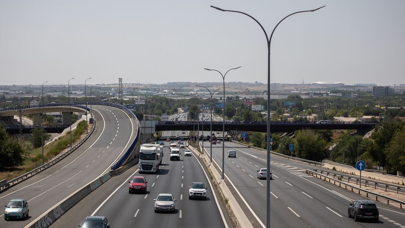 Arranca con normalidad la Operación Salida por el puente de agosto en Madrid
