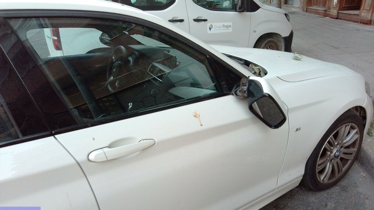 Tres jóvenes detenidos en Coslada por causar daños en 14 vehículos estacionados