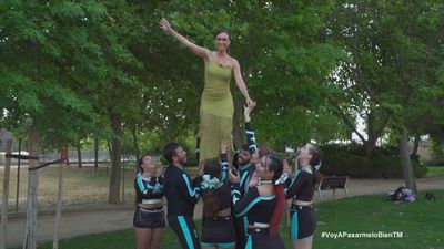 Así es el cheerleading, el espectáculo acrobático que animará las fiestas de Alcalá de Henares
