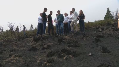 Sánchez acude al puesto de mando en Villablino, Castilla y León, tras pasar por Galicia este domingo
