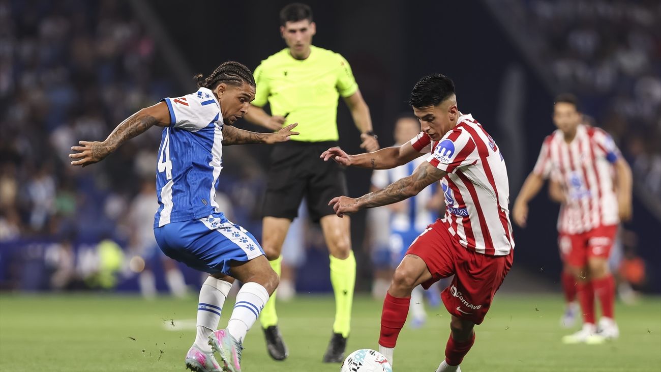 2-1. El Atlético de Madrid cae ante el Espanyol en el RCDE Stadium