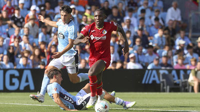 2-0. El Getafe se impone al Celta con un partidazo de Uche