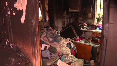 Cinco atendidos por inhalación de humo en un incendio en una vivienda en Madrid