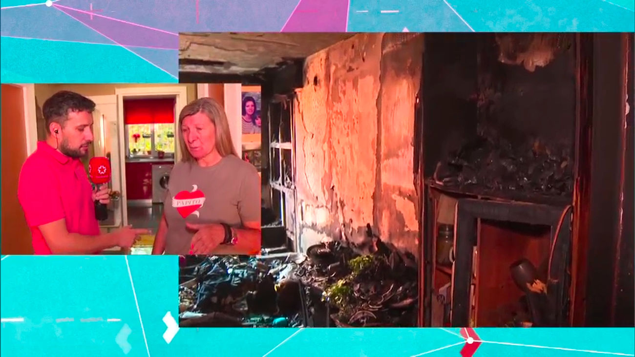 "Nos está destrozando la vida", vecinos denuncian la convivencia insostenible con la causante del incendio en Vallecas