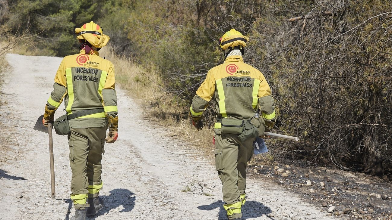 Madrid prohíbe los fuegos artificiales y la maquinaria que pueda generar chispa por riesgo alto de incendio