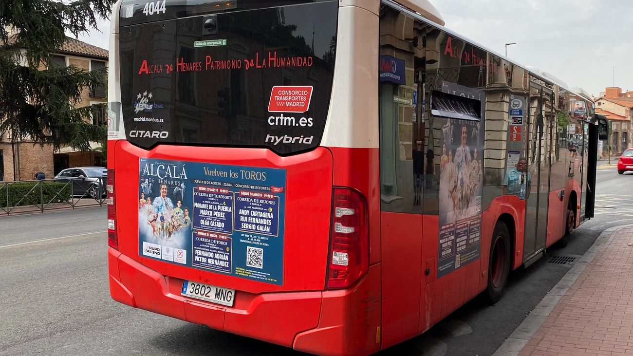 Cambios en las líneas de autobuses por las fiestas de Alcalá de Henares