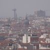 El humo de los incendios de Extremadura y Castilla y León se nota en Madrid