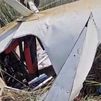 Una avioneta se estrella en Castellón, sus dos ocupantes resultan ilesos