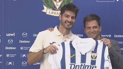 Gonzalo Melero, nuevo centrocampista del Leganés : "Me he ido con mucha pena de Almería, pero era el momento de salir"