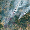Los grandes incendios forestales del noroeste de España, imagen del día de Copernicus