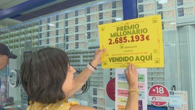 Un acertante de Getafe gana más de 2,6 millones de euros en 'La Bonoloto'