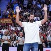 Sergio Llull, homenajeado ante la afición madrileña: "Ha sido un orgullo y un privilegio vestir la camiseta de la selección"