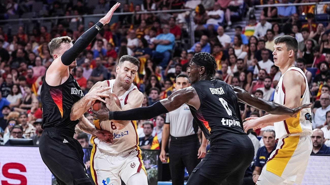 105-106. España cae en la prórroga ante Alemania pese a un entregado Movistar Arena