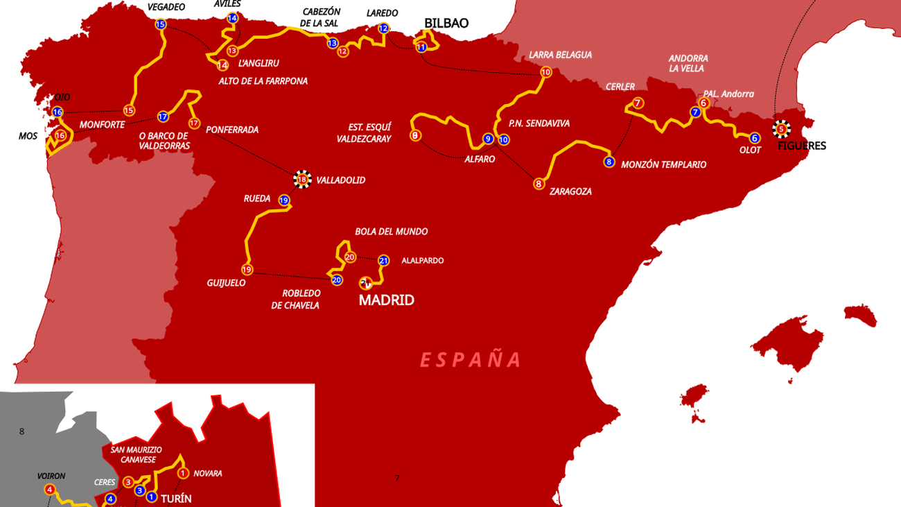 La Vuelta a España arranca en Turín con el danés Vingegaard como gran favorito