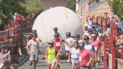 Susto en el boloencierro del sábado en Mataelpino, con cinco niños heridos leves por un cohete