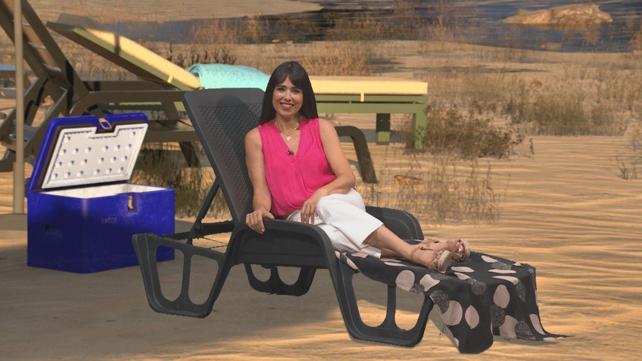 Así era la playa de Madrid